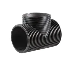 Té à double paroi pour conduit d'air circulaire, Vasco HR WTW 3000, 125mm